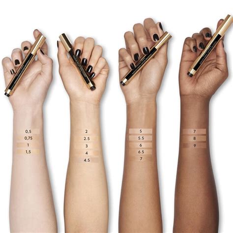 ysl touche eclat makeup|ysl touche eclat colour chart.